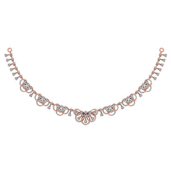 Sparkled Diamond Necklace