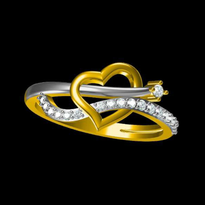 Heart Diamond Ring