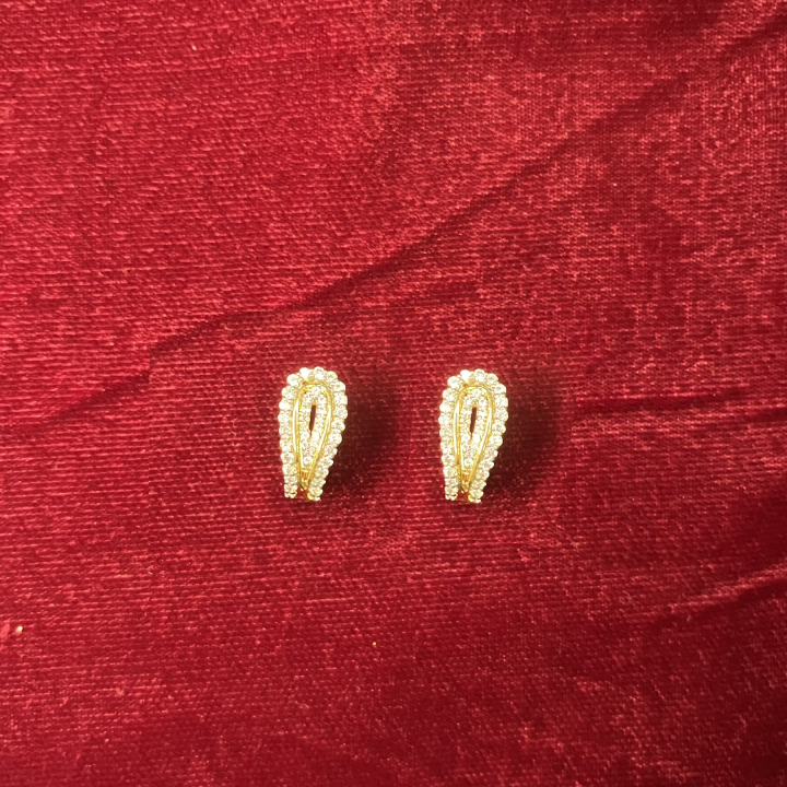 Fashionable Gold Earrings